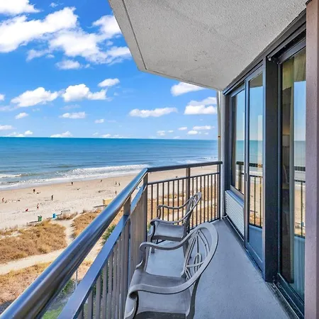Ocean-Front Condos At Patricia Grand Myrtle Beach Exterior photo